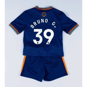 Billige Fotballdrakt Newcastle United Bruno Guimaraes #39 Replika Tredjedraktsett Barn 2025-26 Kortermet (med bukser)